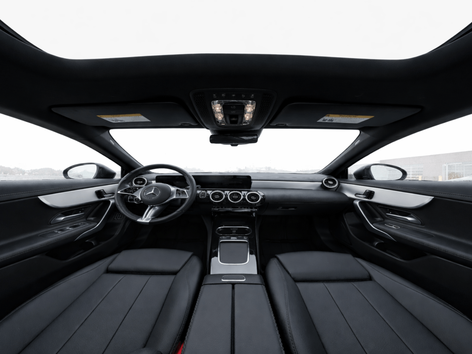 Interior photo before the update, with fisheye distortion